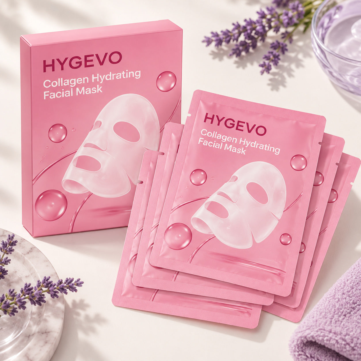 HYGEVO Collagen Hydrating Facial Mask